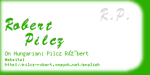 robert pilcz business card